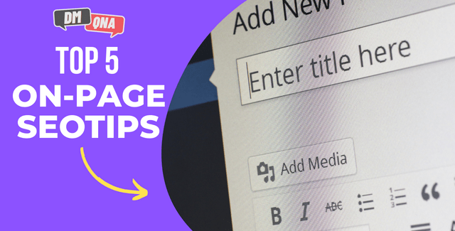 5 On Page SEO Tips for Bloggers to get going with blogging